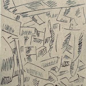 Fernand Léger, Soldats Jouant Aux Cartes, Fernand Léger, Dessins de Guerre, litografia w edycji limitowanej