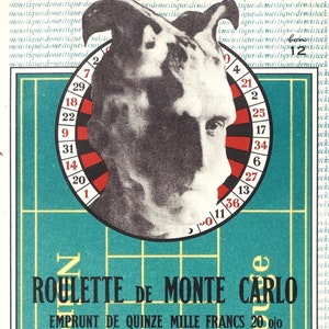 Marcel Duchamp, Monte Carlo Bond (Schwarz 406b), XXe siècle, Limited Edition Lithograph
