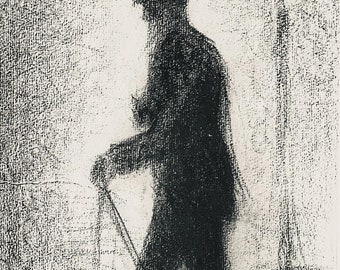 Georges Seurat, En marche, Seurat, Limited Edition Lithograph