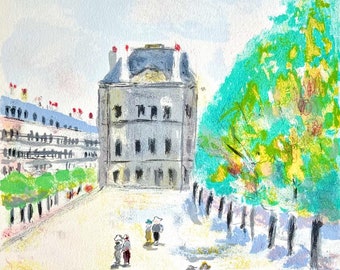 モーリス・ユトリロ、ルーヴル美術館 (リヴォリ通り)、パリ