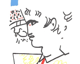Jean Cocteau, Manoletina, Taureaux, Lithographies de Jean Cocteau, Limited Edition Lithograph