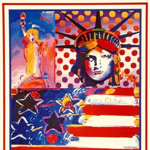 Peter max signed - Etsy 日本