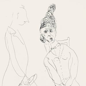 Marc Chagall, Composition, Suite Provinciale avec 92 dessins inédits de Marc Chagall, Limited Edition Lithograph