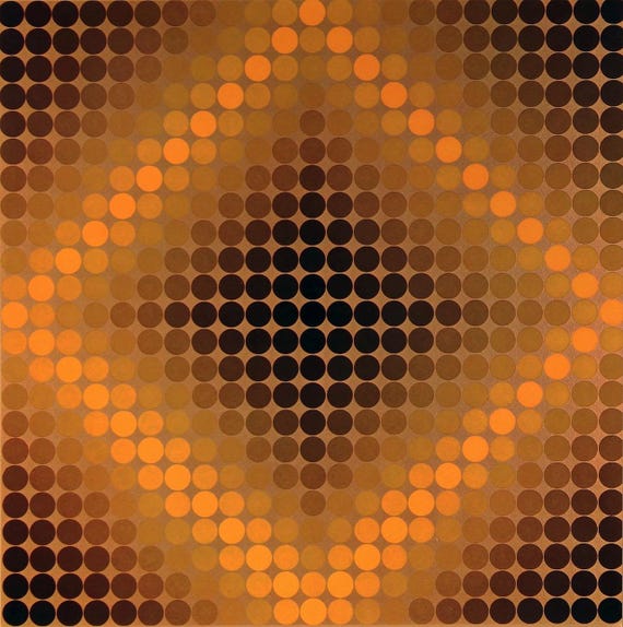 Victor Vasarely, Composition, CTA 102, Limited Edition