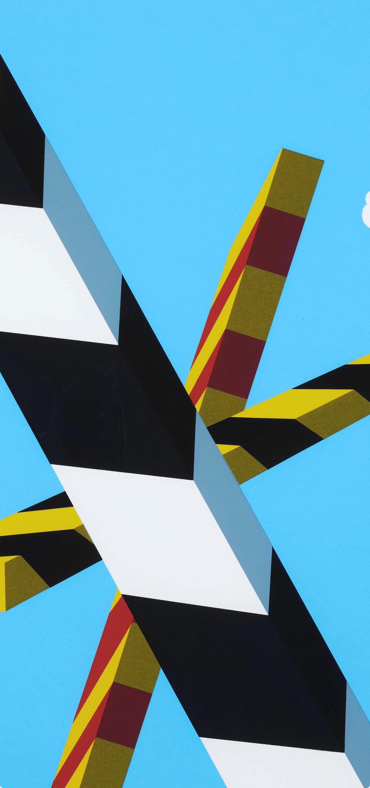 アラン・ダルカンジェロ『共鳴』、サイン入り、限定版シルクスクリーン