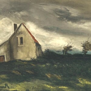 Maurice de Vlaminck, La maison dans la plaine, Vlaminck, Signed, Limited Edition Lithograph