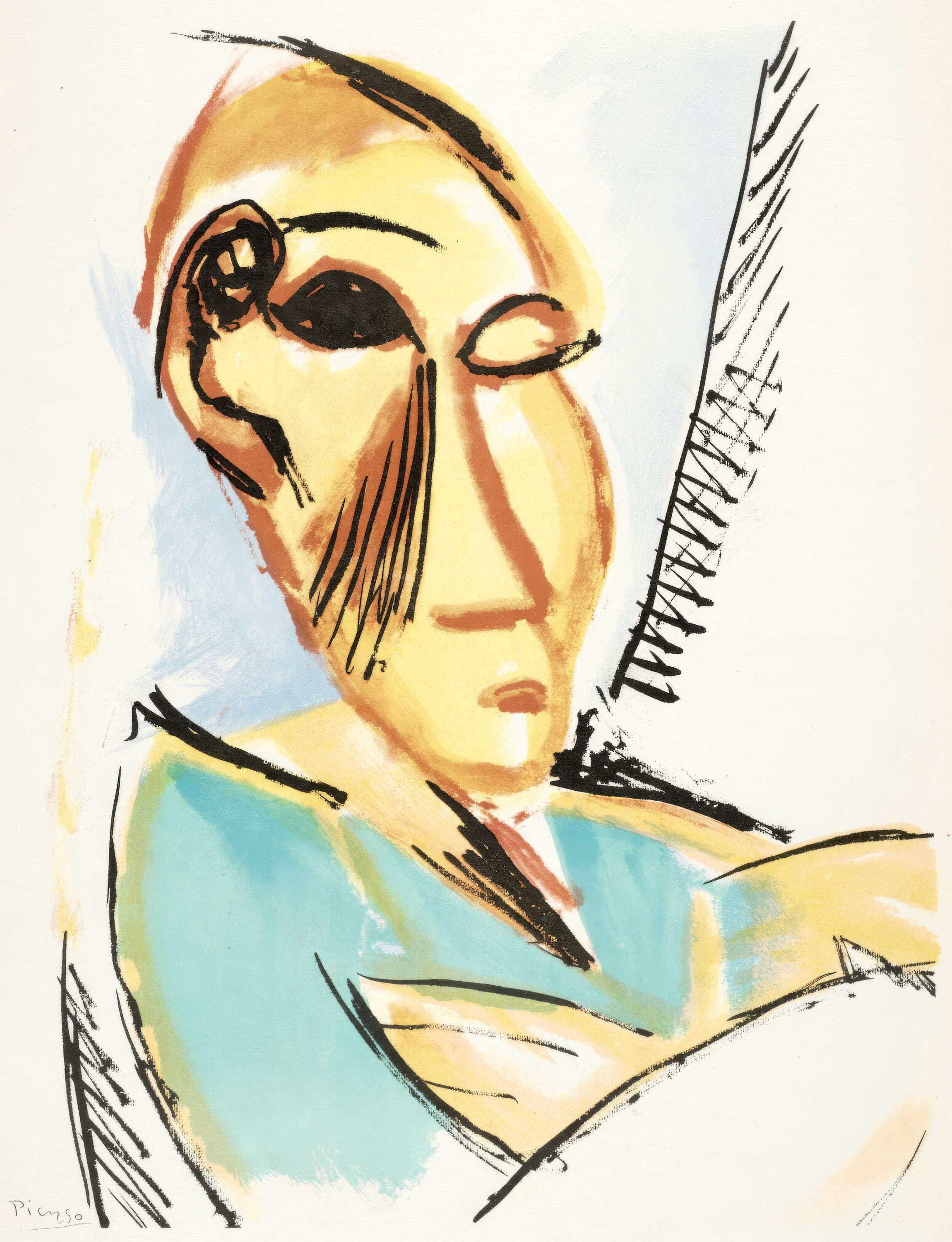 Pablo Picasso, Study for Les Demoiselles D'Avignon, from Fifteen