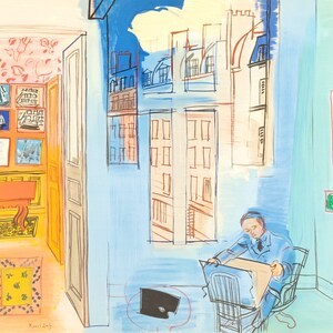 Raoul Dufy, L’atelier de Impasse Guelma, Raoul Dufy, Collection Pierre Lévy, Limited Edition Lithograph