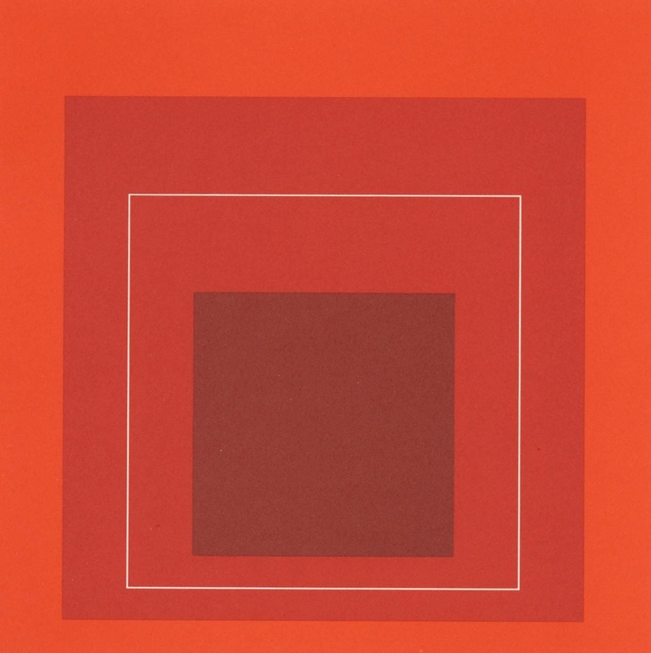 Josef Albers, Homage to the Square, Josef Albers: White Line