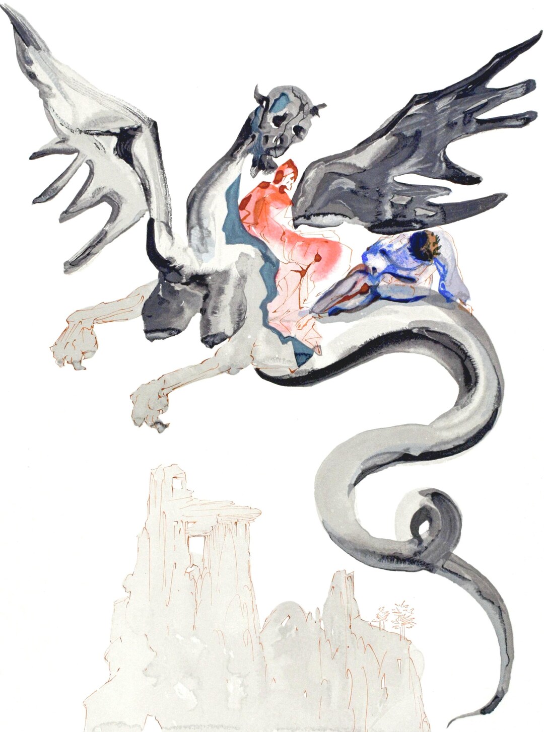 サルバドール・ダリ、レンファー XVII (ミヒラー/レープシンガー 1039