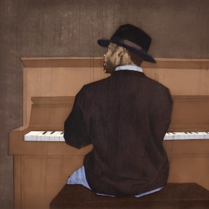 Dean Mitchell, Harmony, Music, Deep Rivers in My Soul, Limited Edition Etching