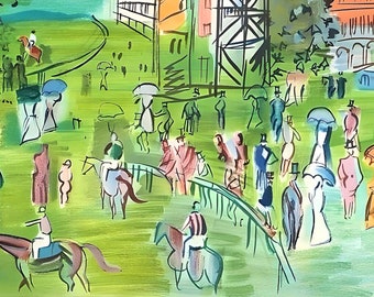 Raoul Dufy, Ascot, Raoul Dufy, Collection Pierre Lévy, Limited
