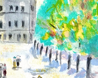 モーリス・ユトリロ、ルーヴル美術館 (リヴォリ通り)、パリ