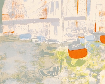 Paul Guiramand Original Lithograph 7 Mourlot Freres 1962 - Etsy Israel