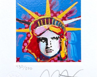 ピーター・マックス作「2000 光年」サイケデリック ポップ アート