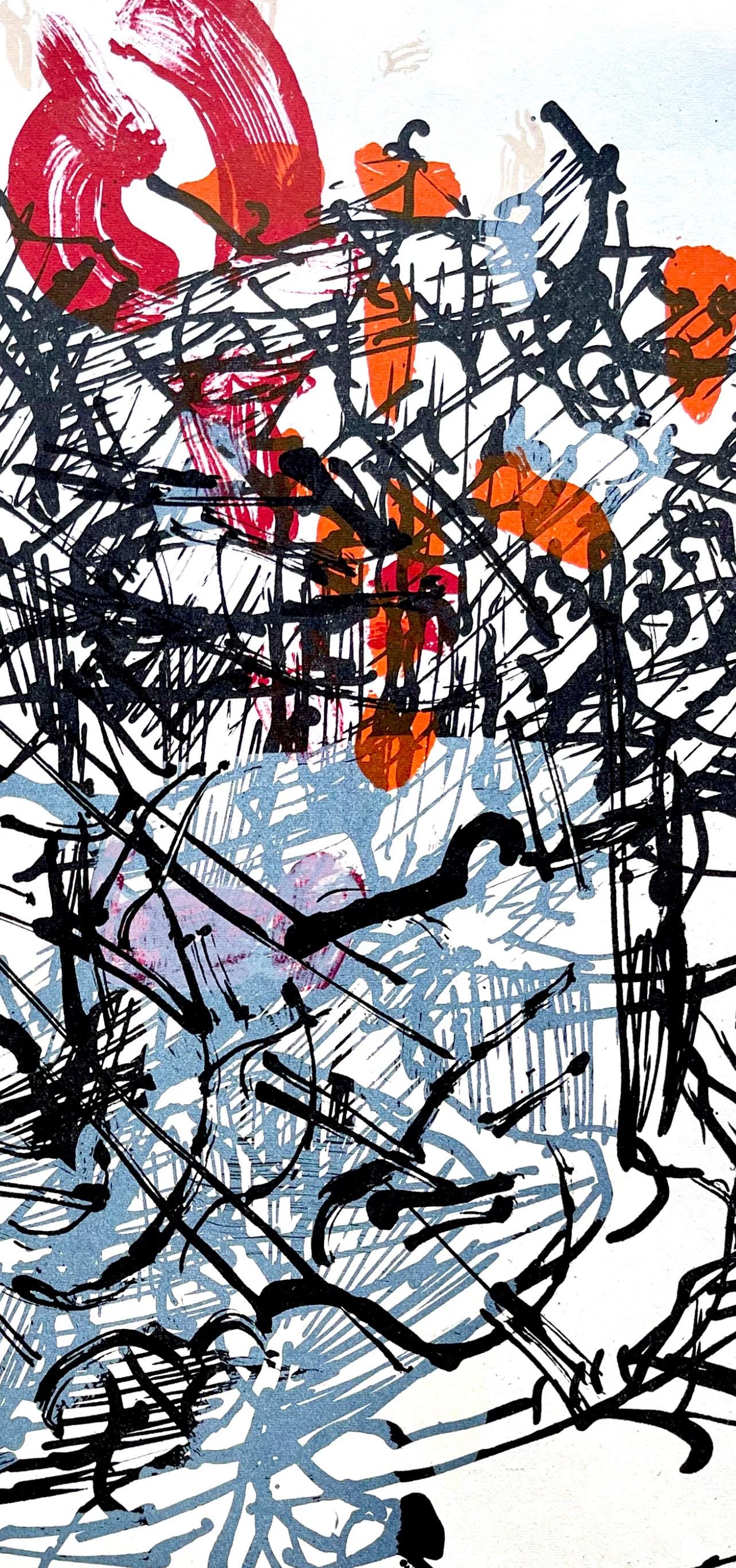 Jean-paul Riopelle, Composition, Derrière Le Miroir, Limited