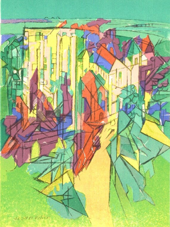 Jacques Villon, Composition, Jacques Villon Ou L'art Glorieux - Etsy