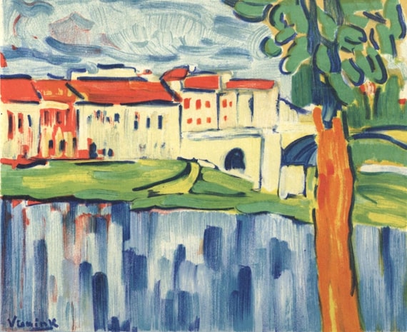 Maurice De Vlaminck, Le Pont De Chatou, Vlaminck, Signed, Limited