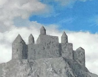 ルネ・マグリット、ピレネー城、公式版オフセット リトグラフ - Etsy 日本