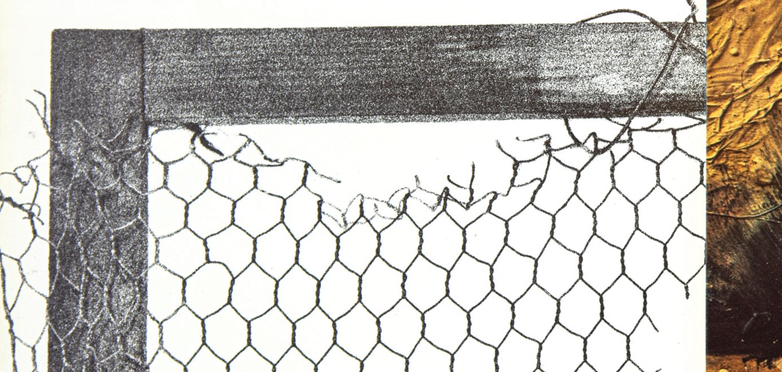 Paul Rebeyrolle, Composition, Derrière Le Miroir, Limited Edition