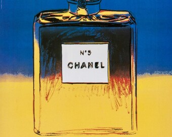 Andy Warhol, Chanel No. 5, Official Edition Chanel Ltd. Advertising Campaign Lithograph, 1997