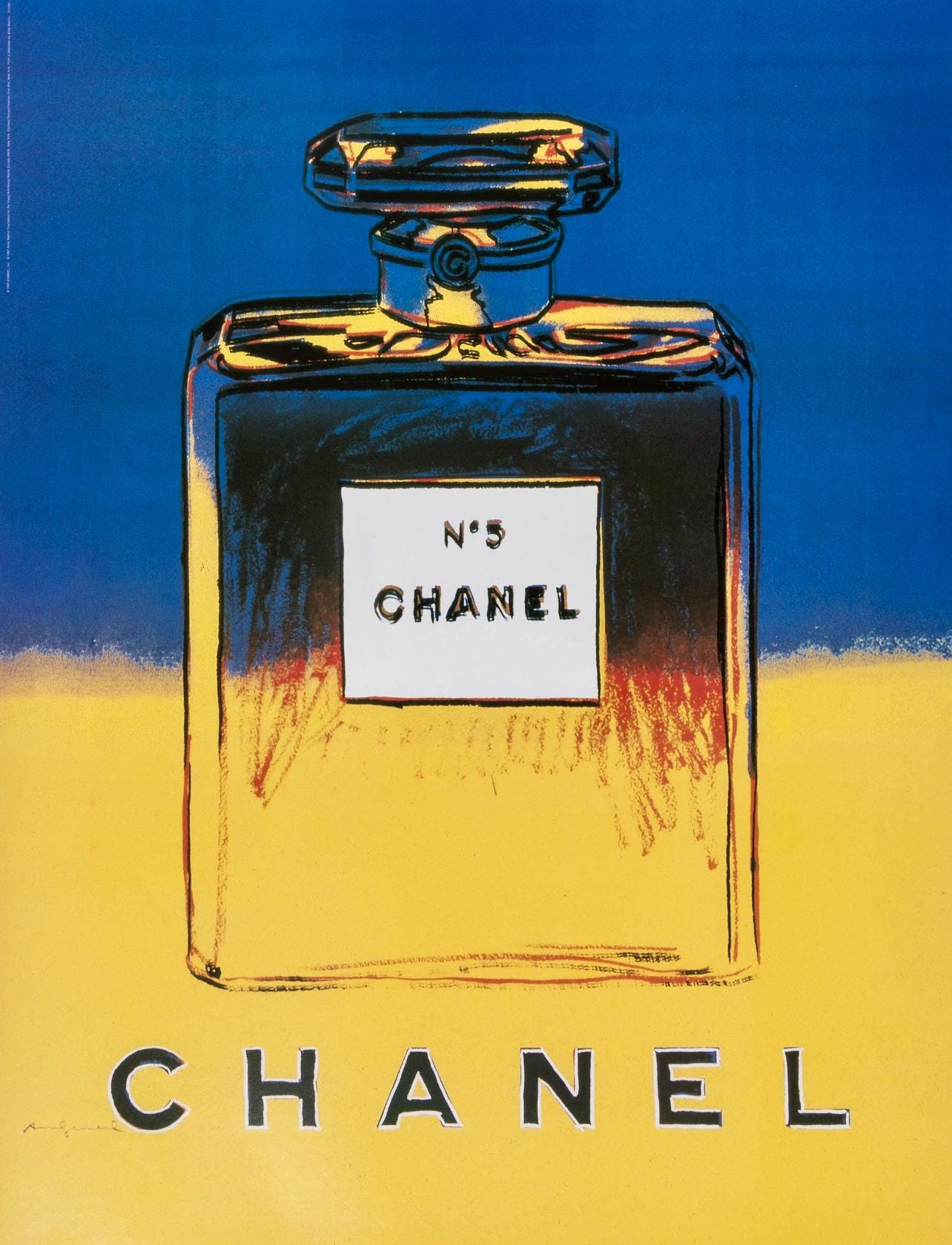 シャネル　パルファム　アンディウォーホル Lot. 232 アンディ・ウォーホル (Andy WARHOL)⁠ CHANEL, from