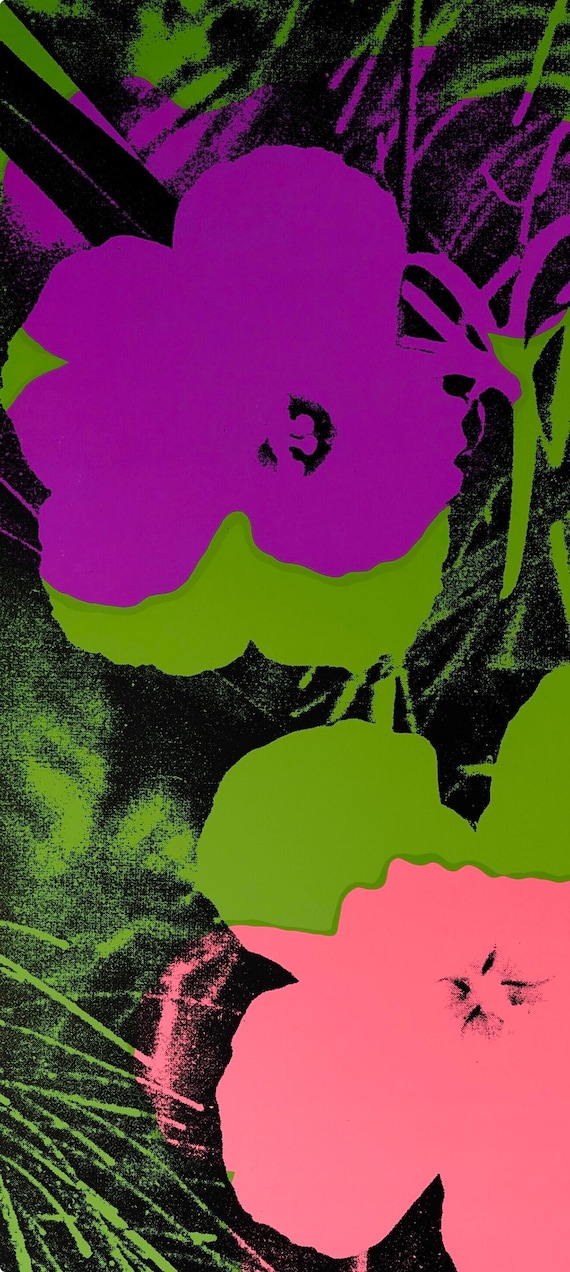 Andy Warhol, Flowers, Nº64, Official Edition, Sunday B. Morning