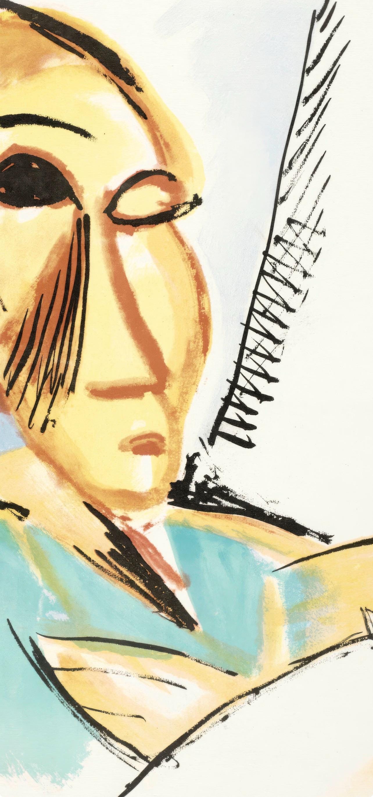 Pablo Picasso, Study for Les Demoiselles D'Avignon, from Fifteen