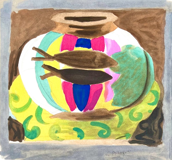 Georges Braque, L'aquarium Multicolore, Une Aventure Méthodique - Etsy