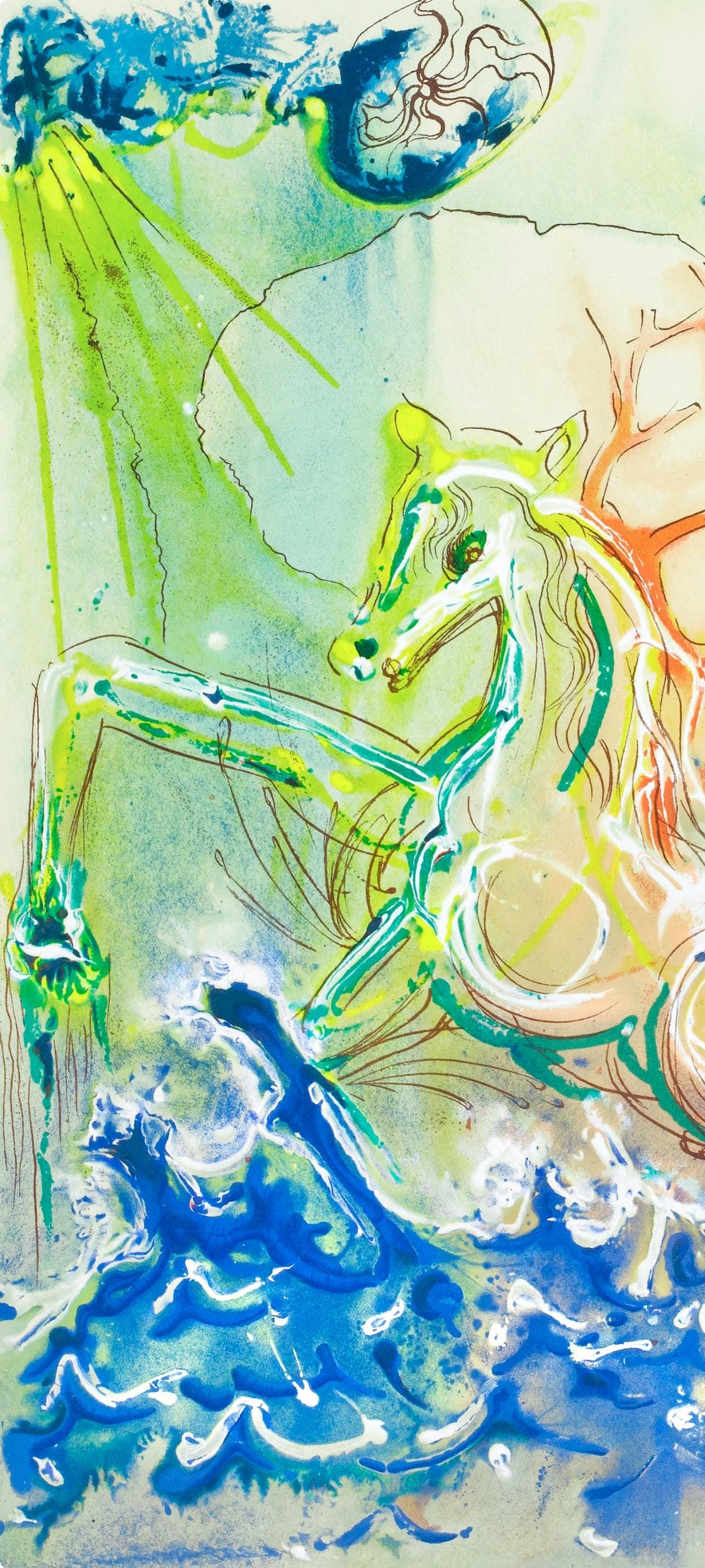 Salvador Dali, Le Cheval De Triomphe, Les Chevaux De Dali, Fac