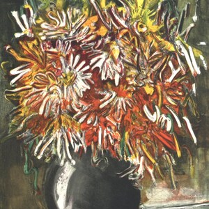 Maurice de Vlaminck, Les Reines-Marguerites, Vlaminck, Signed, Limited Edition Lithograph