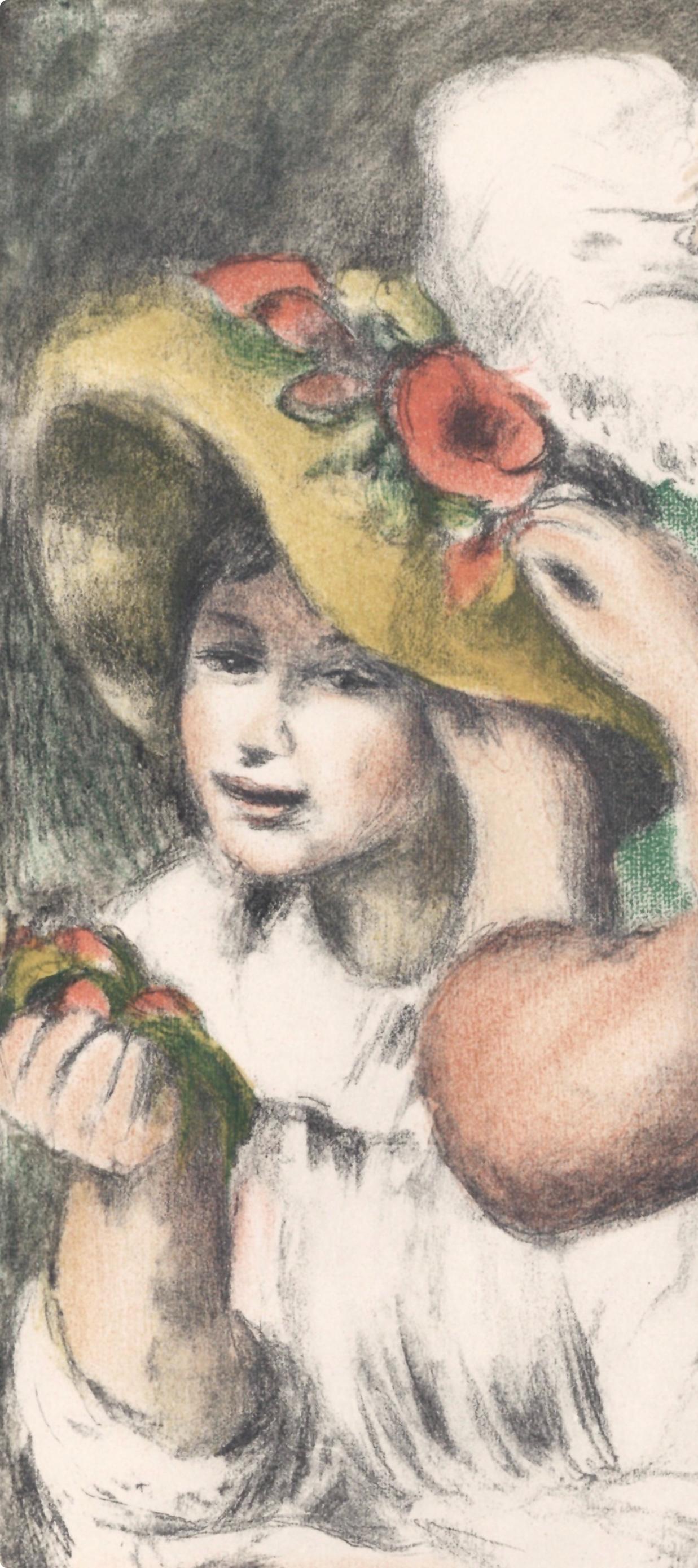Pierre-auguste Renoir, Le Chapeau épinglé, état En Couleur, Les