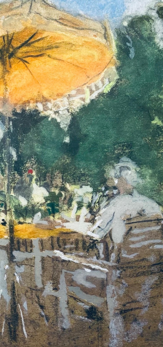 リトグラフ　Edouard Vuillard Le Grand Teddy' Tea Room By Edouard Vuillard Print or Oil Painting