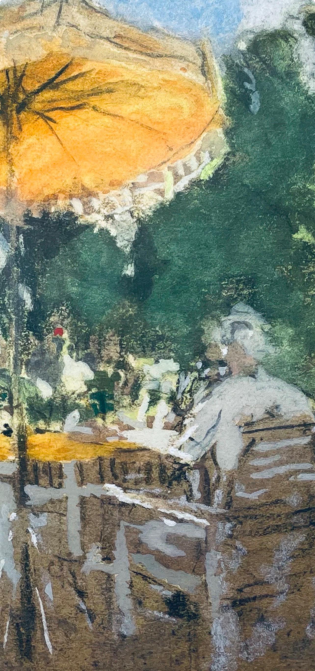 リトグラフ　Edouard Vuillard Jean-edouard Vuillard, the Orange Parasol, From Vuillard, Twelve