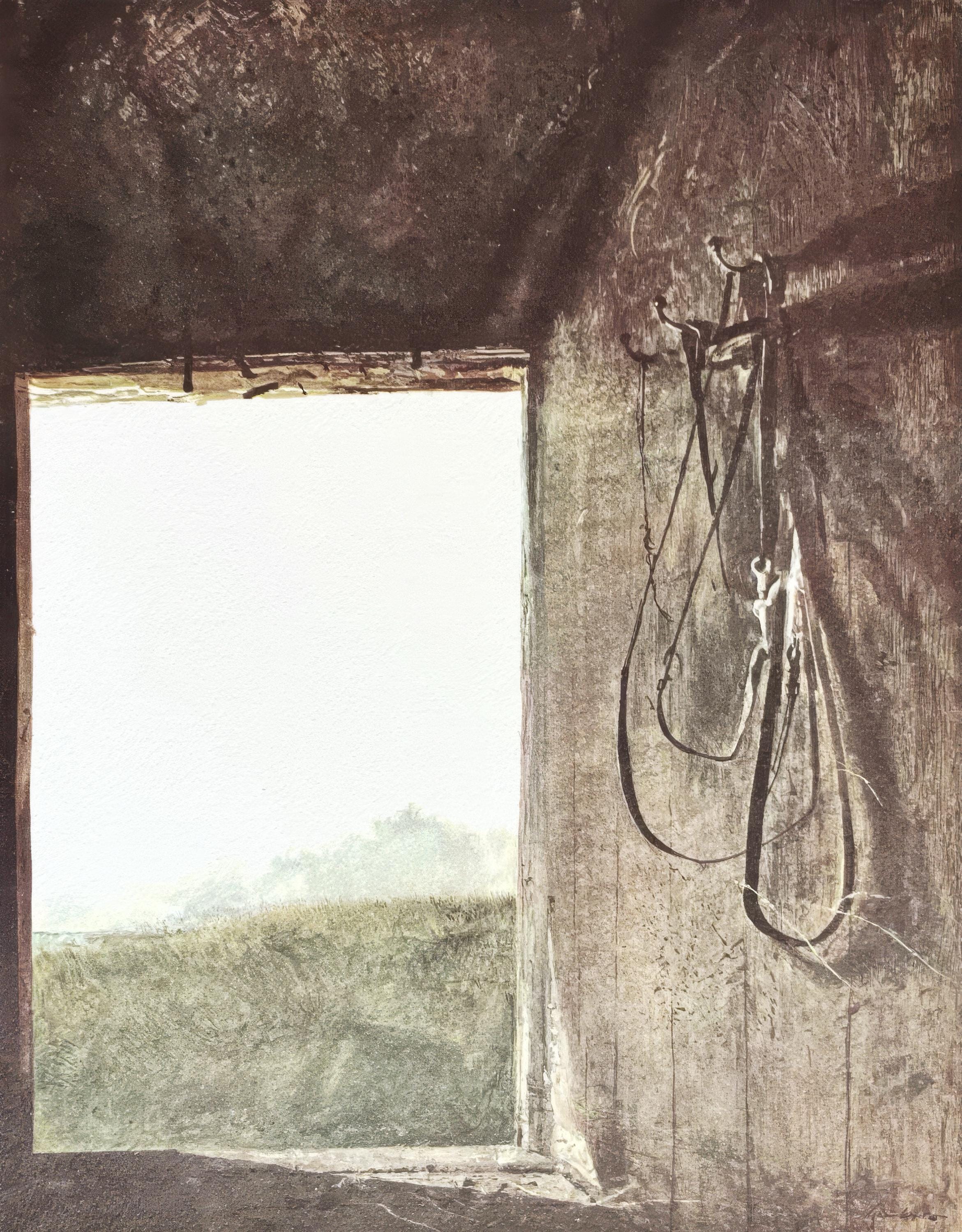 Andrew Wyeth, Burning Off, From the Four Seasons, Limited Edition