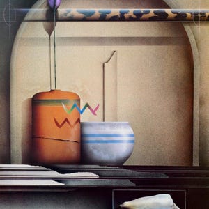 James Carter, Sea and Air, litografia offset originale