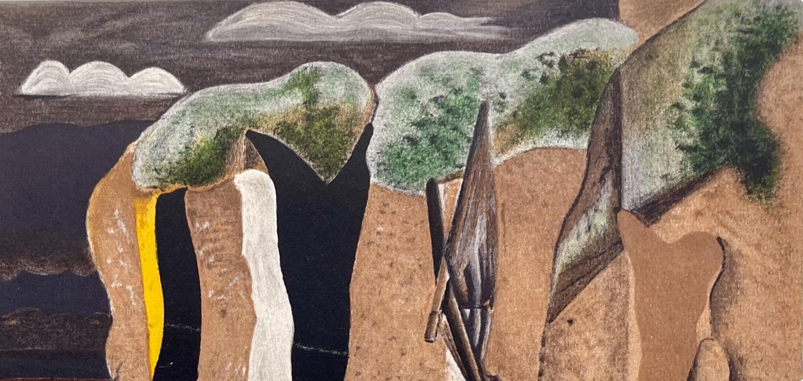 Georges Braque, Les Falaises, Varengeville, Limited Edition