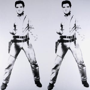 アンディ・ウォーホル、エルヴィス・プレスリー、オリジナル展覧 アンディ・ウォーホル、エルヴィス・プレスリー、オリジナル展覧