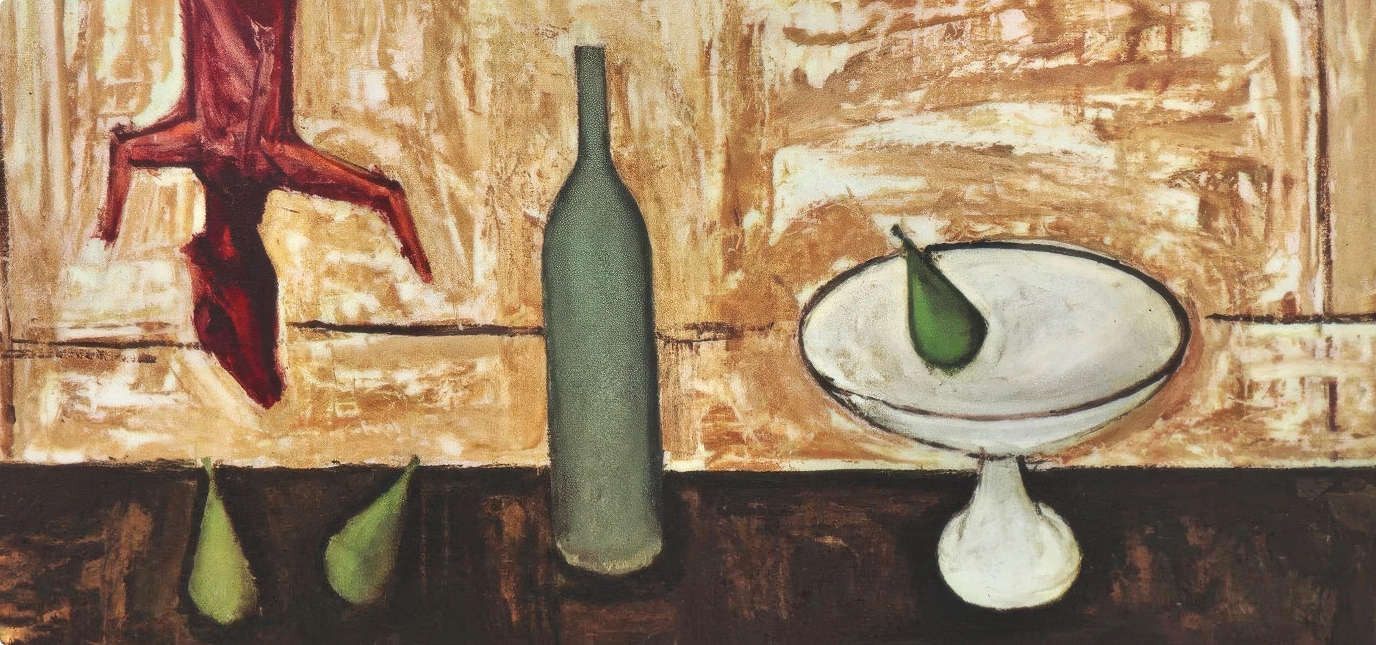 ベルナール・ビュッフェ、「Nature morte au lapin」