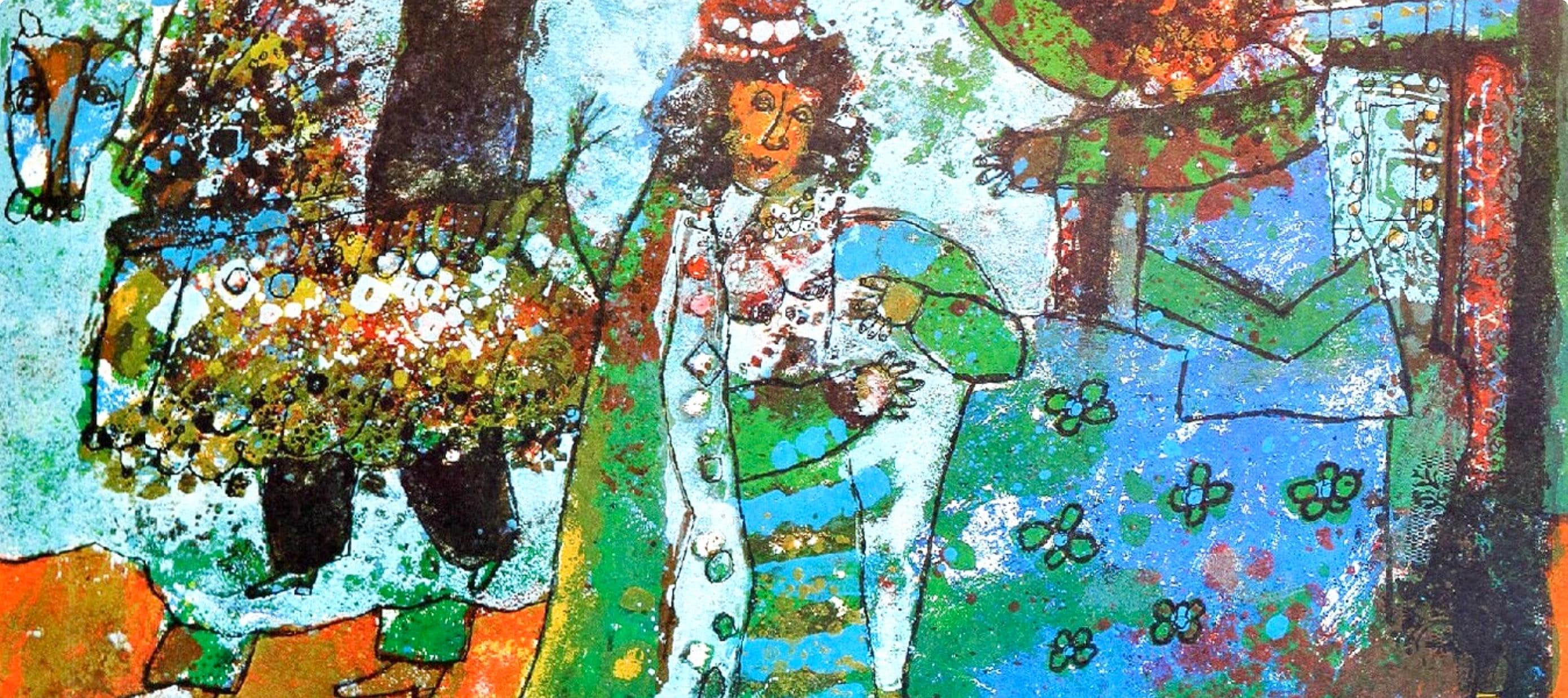 テオ・トビアス『戴冠式』オリジナル版オフセットリトグラフ - Etsy 日本