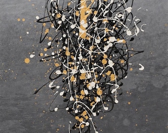 Dale Chihuly, Composición, Serie Candelabros, Serigrafía de técnica mixta de edición limitada, 2019