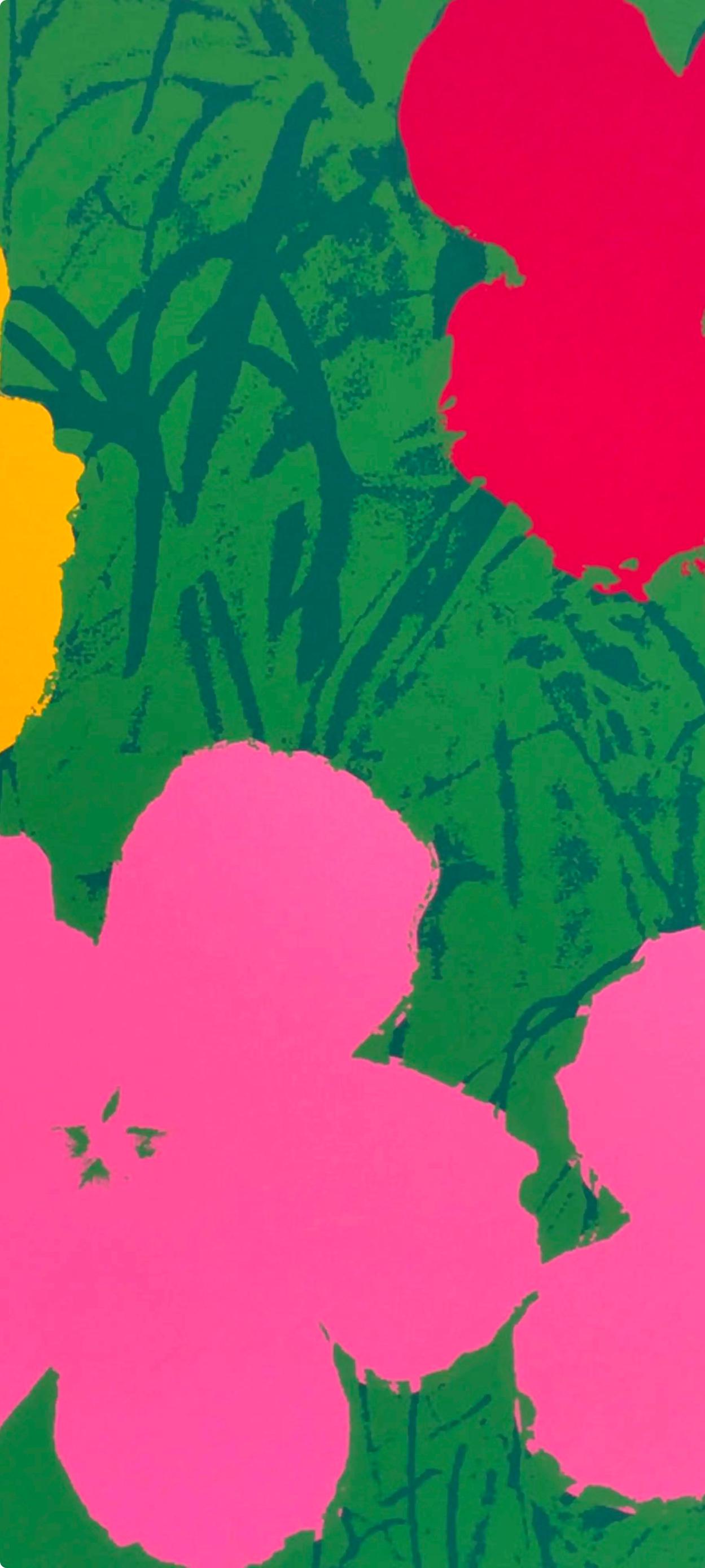 Andy Warhol, Flowers, Nº68, Official Edition, Sunday B. Morning