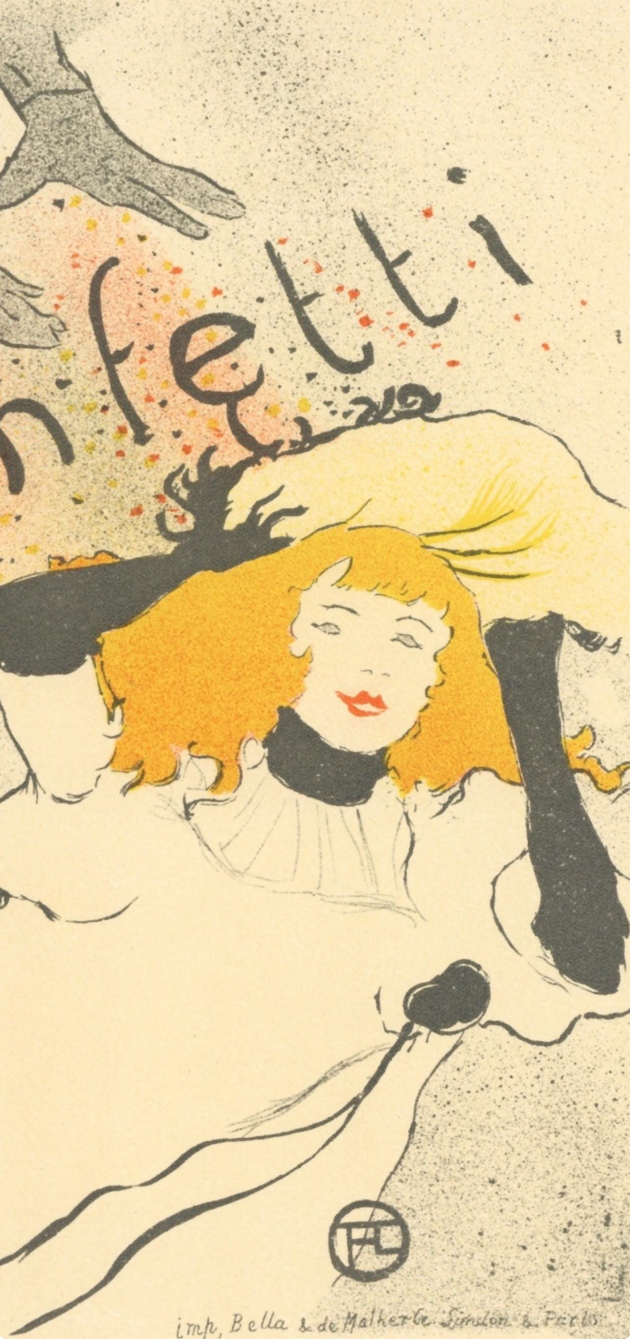 Henri De Toulouse-lautrec, Confetti, Les Affiches De Toulouse
