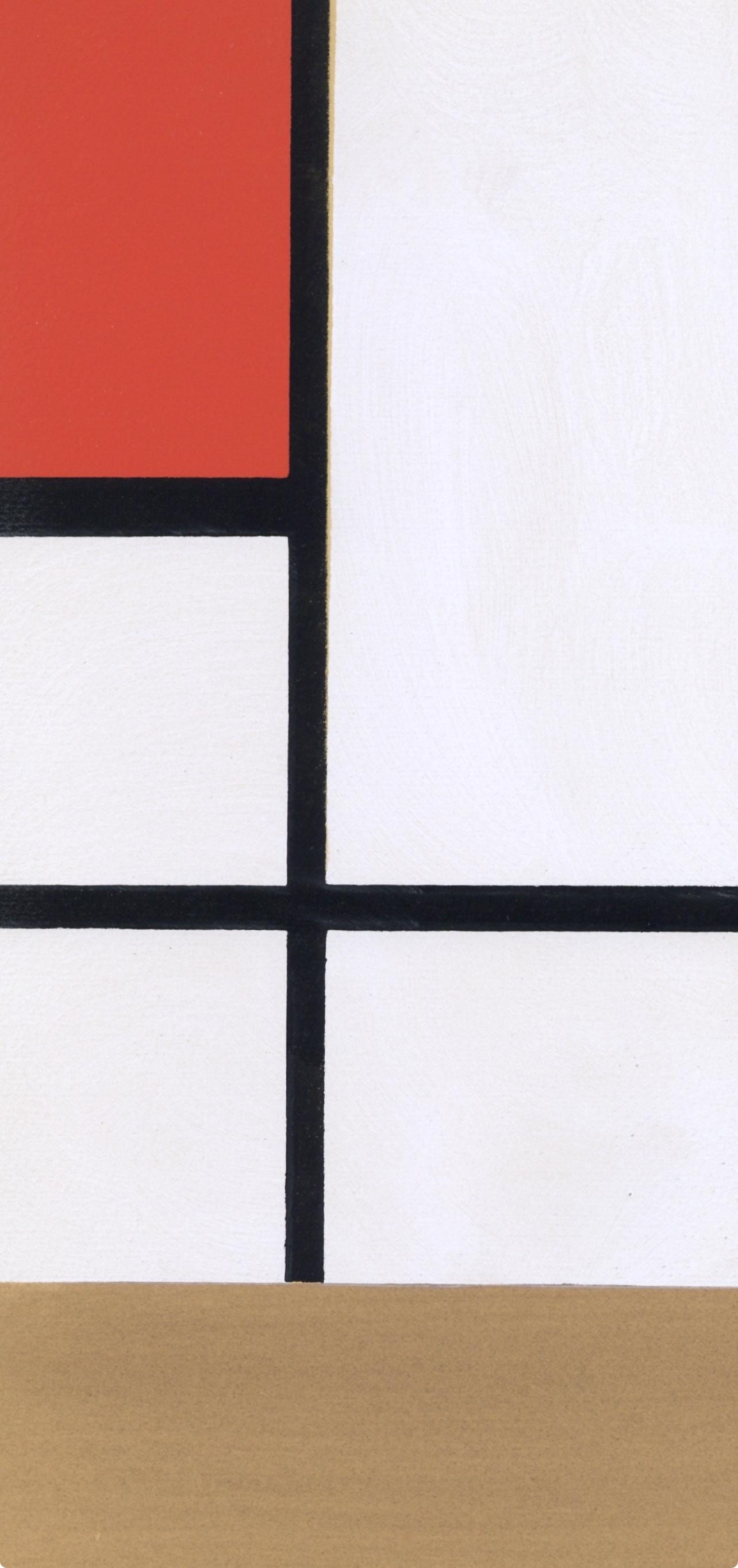 Piet Mondrian, Composition, Xxe Siècle, Limited Edition Lithograph