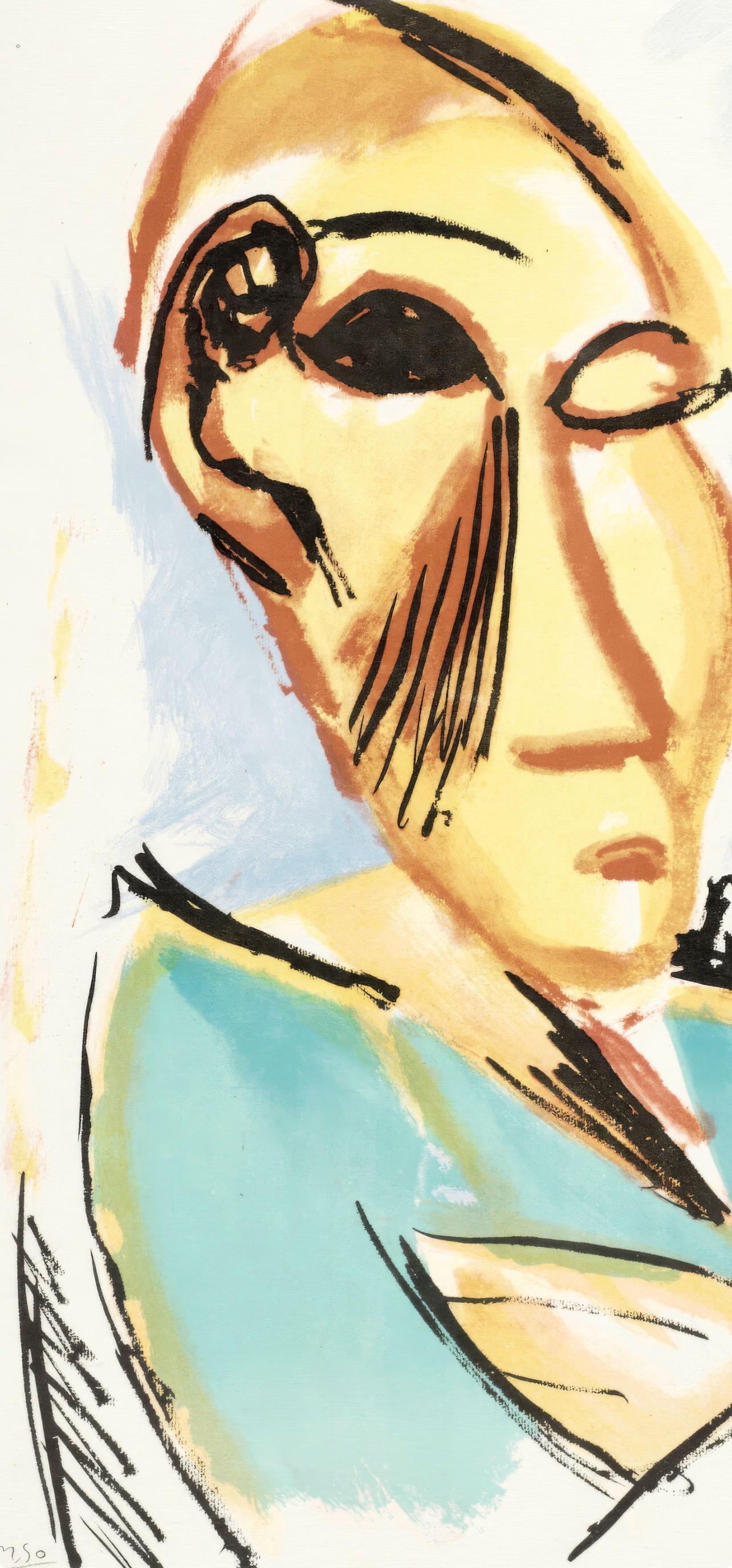 Pablo Picasso, Study for Les Demoiselles D'Avignon, from Fifteen