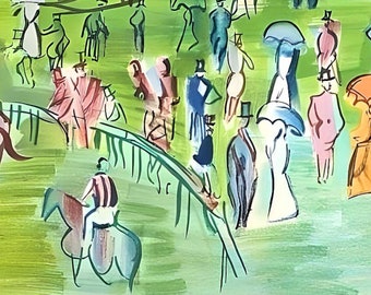 Raoul Dufy, Ascot, Raoul Dufy, Collection Pierre Lévy, Limited