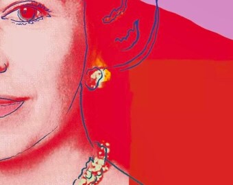 Andy Warhol, Queen Elizabeth II, Nº334, Official Limited Edition