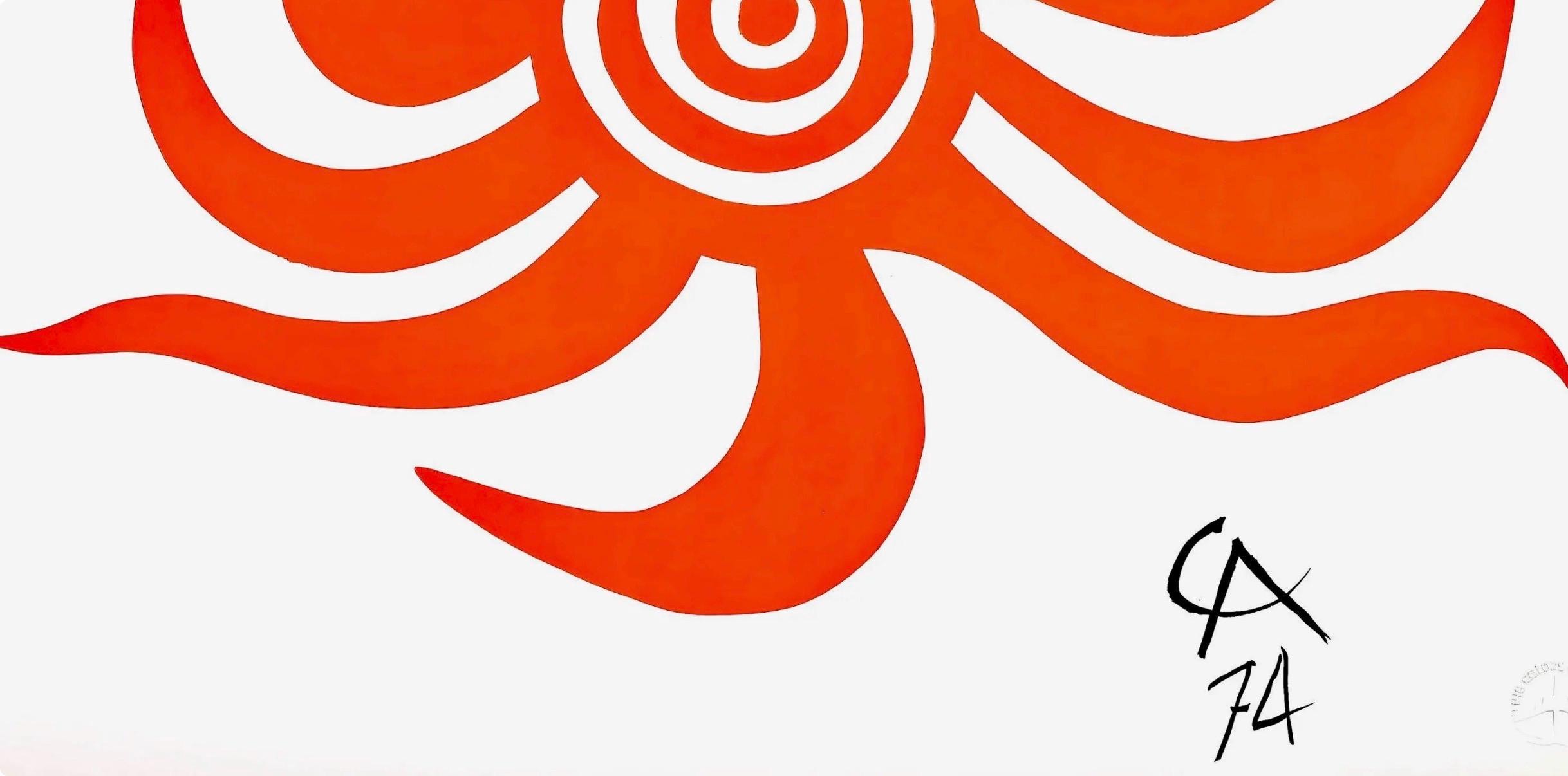 Alexander Calder, Sunburst, Braniff International Airways Flying