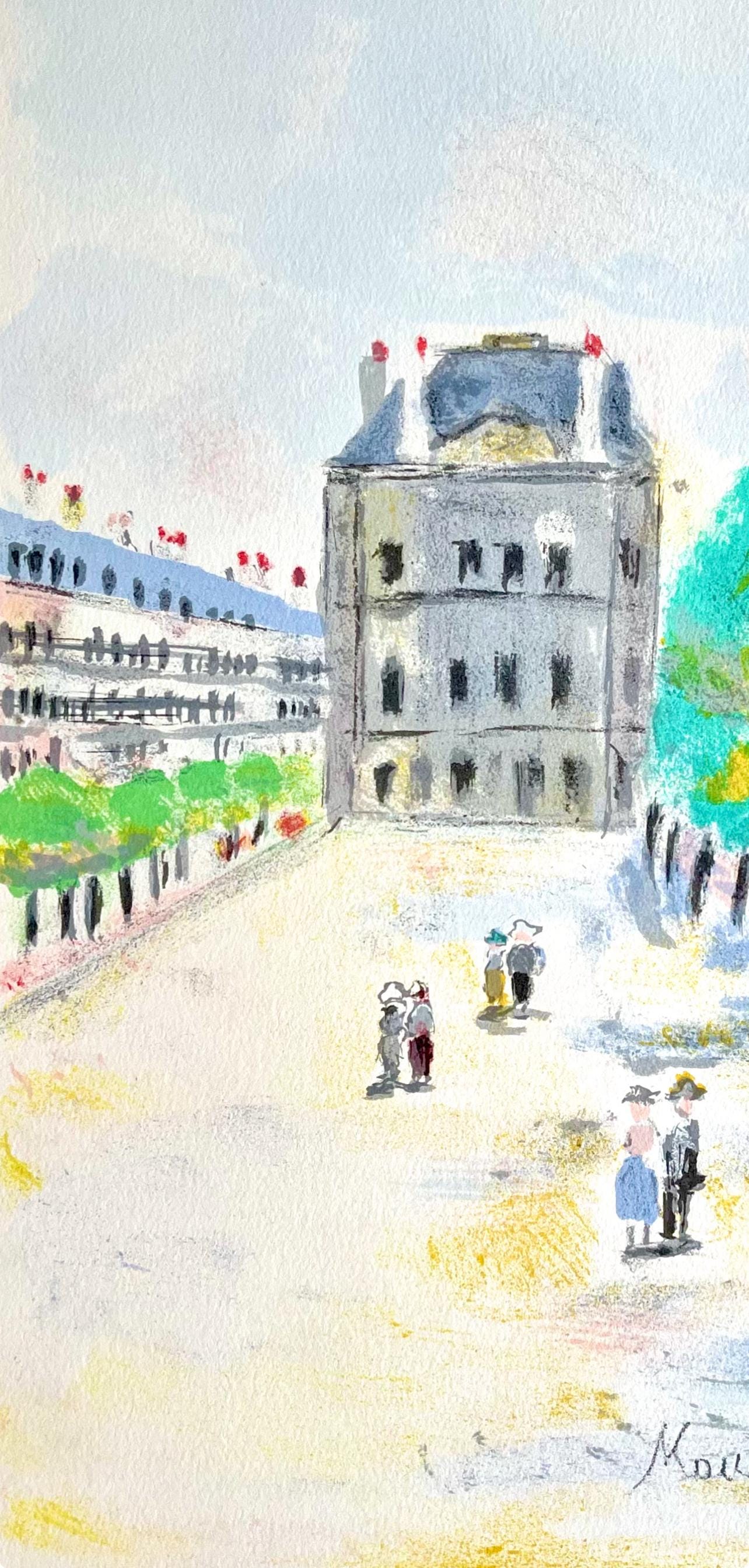 モーリス・ユトリロ、ルーヴル美術館 (リヴォリ通り)、パリ