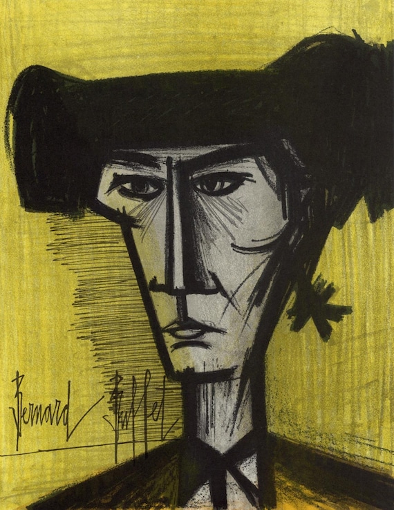 Bernard Buffet, Le Torero, Lithographs 1952-1966, Limited Edition